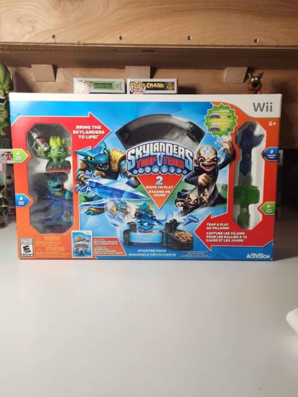 Rare! Skylanders Trap Team: Starter Pack (Nintendo Wii, 2014) VHTF New! SEALED